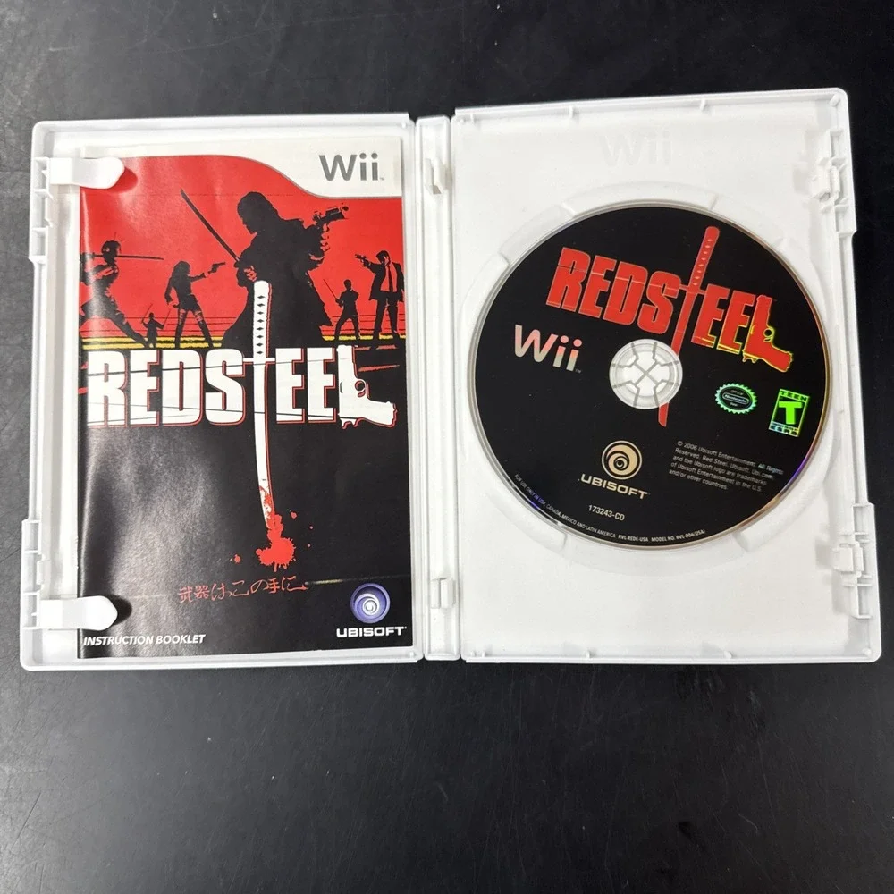 Red Steel ( Nintendo Wii ) - CIB - Tested Working EUC